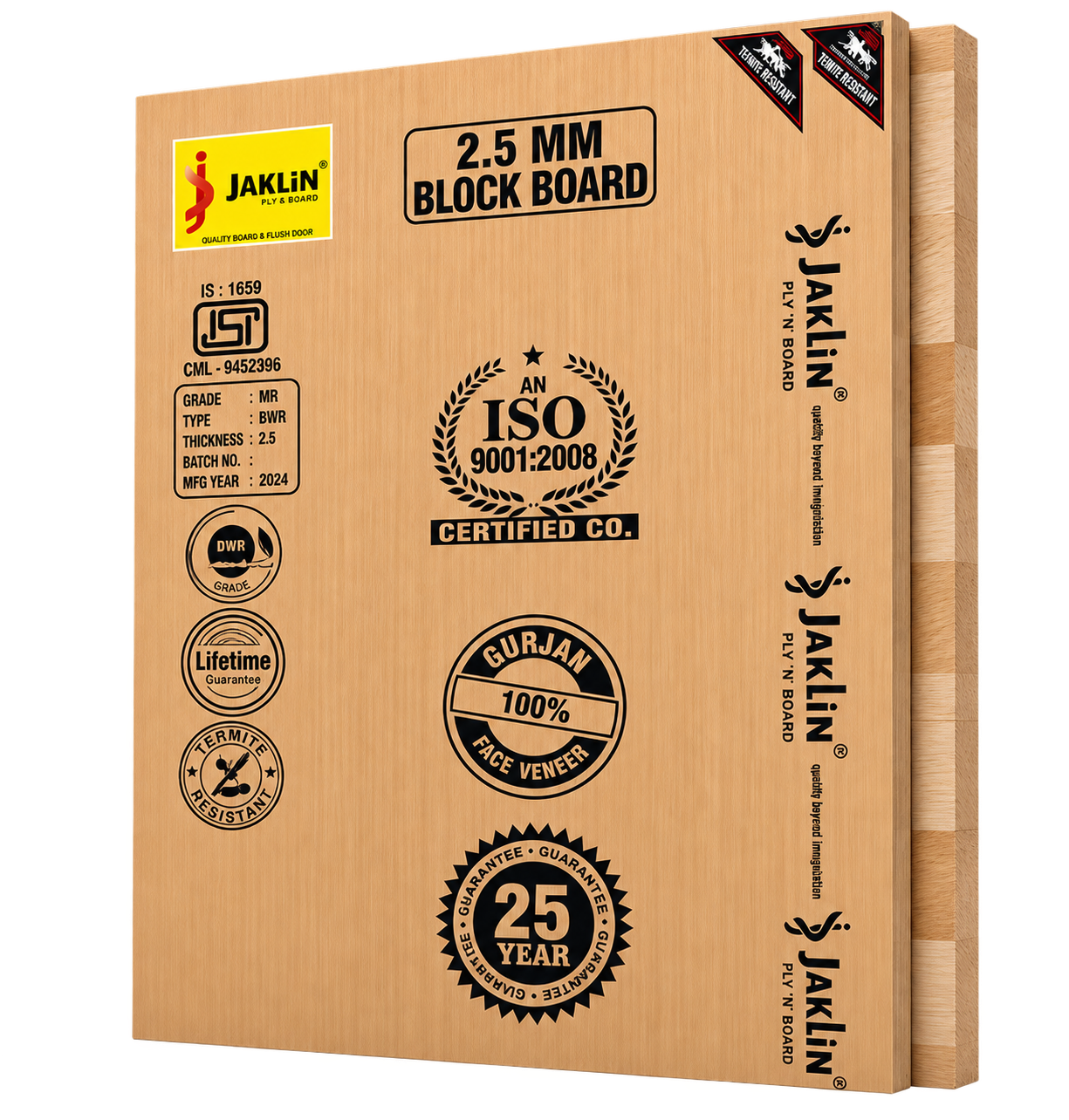  <span class="lte-header lte-h6"> JAKLIN POPULAR WOOD BLOCK BOARD<br />
<span> 19mm Thickness | 20 Years Warranty </span> </span> 